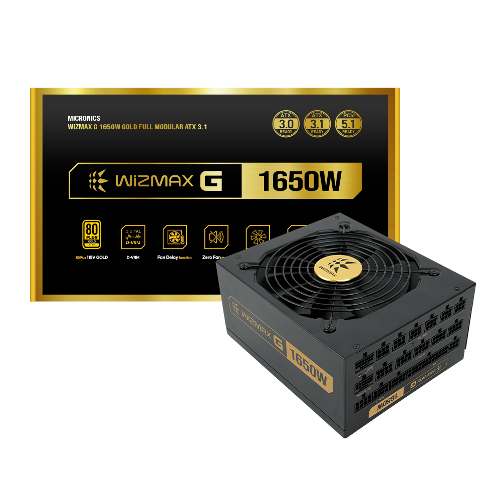 WIZMAX G-1650W 80plus Gold - Image 3